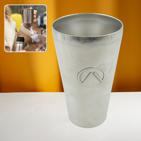 Stainless Steel Vacuum Insulated Travel Mug – Unbreakable Reusable Drinking Glass for Home & Office, Tumbler (1 Pc)