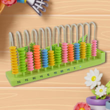 Abacus 13 Rods Counting Abacuses Toy Bead Educational Tools (1 Set / Mix Color)