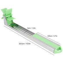Stainless Steel Washable Watermelon Cutter – Windmill Slicer & Peeler