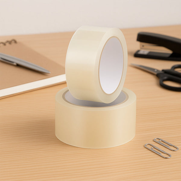 HIGH ADHESIVE TRANSPARENT TAPE FOR HOME PACKAGING. (120 meter)