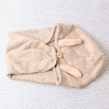 Cute Animal Ear Hooded Hair Drying Towel Wrap (1 Pc)