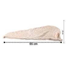 Cute Animal Ear Hooded Hair Drying Towel Wrap (1 Pc)