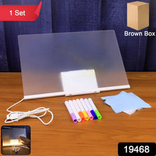 Illuminated LED Writing Board Set