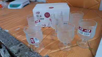 Juice water Glass Tumbler, Water glass (Set of 6 pcs / 185 ML)