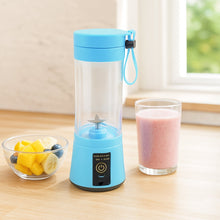Multi-Purpose Portable USB Electric Juicer 6-Blades, Protein Shaker, Blender Mixer Cup (380 ML)