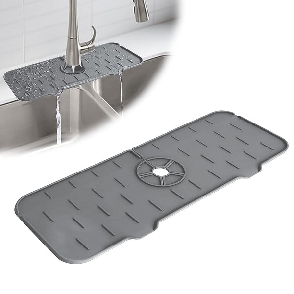 Silicone Sink Faucet Pad / Mat (1 Pc / 33x12 Cm)