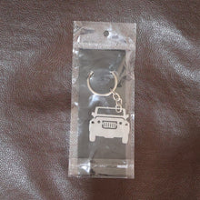 Stylish Metal Jeep Shape Keychain (1 Pc)