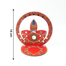 Wooden Decorative Puja Diya Stand