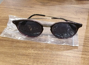 Pink UV Protected Round Sunglasses, classic Sunglasses for Men & Women, Lightweight