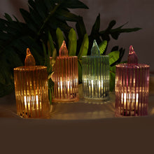 Decorative Flameless Electronic LED Candle Light Set (24 Pc)