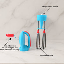 Supermom High-Speed Manual Hand Beater with Dual Stainless Steel Whisks (1 Pc)