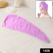 Quick Turban Hair-Drying Absorbent Microfiber Towel / Dry Shower Caps, Hair accessories